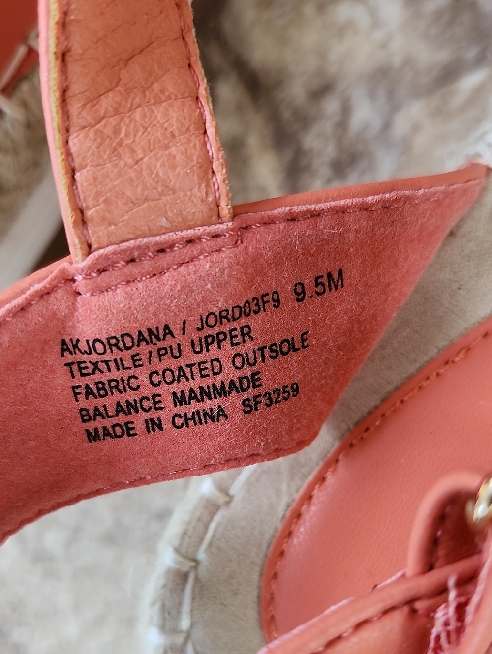 NWOT ANNE KLEIN JORDANNA ESPADRILLE SANDAL - Picture 6 of 9